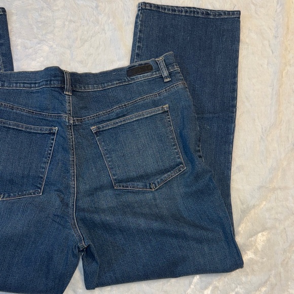 Lee Women's Dark Blue Straight Leg Jeans - Picture 6 of 8